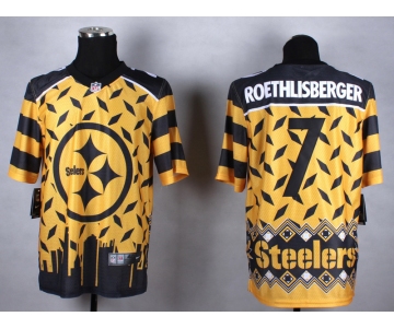 nike nfl jerseys pittsburgh steelers #7 roethlisberger[Elite Style Noble Fashion]