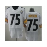 nike nfl jerseys pittsburgh steelers #75 greene white[Elite]