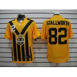 nike nfl jerseys pittsburgh steelers #82 stallworth throwback yellow-black 1933