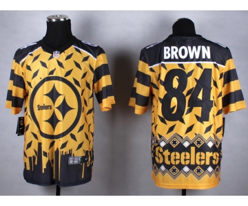 nike nfl jerseys pittsburgh steelers #84 brown [Elite Style Noble Fashion]