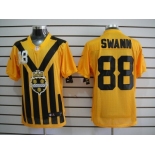 nike nfl jerseys pittsburgh steelers #88 swann throwback yellow-black 1933