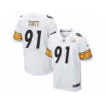 nike nfl jerseys pittsburgh steelers #91 stephon tuitt white(Elite)[tuitt]