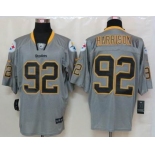 nike nfl jerseys pittsburgh steelers #92 harrison grey[Elite lights out]