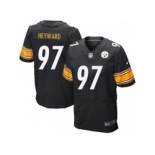 nike nfl jerseys pittsburgh steelers #97 heyward black[Elite]