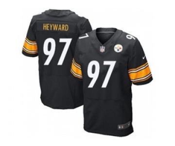 nike nfl jerseys pittsburgh steelers #97 heyward black[Elite]