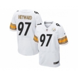 nike nfl jerseys pittsburgh steelers #97 heyward white[Elite]