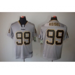 nike nfl jerseys pittsburgh steelers #99 keisel grey[Elite lights out]