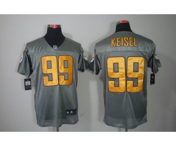 nike nfl jerseys pittsburgh steelers #99 keisel grey[Elite shadow]