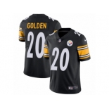 Men Nike Pittsburgh Steelers #20 Robert Golden Black Team Color Vapor Untouchable Limited Player NFL Jersey