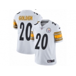 Men Nike Pittsburgh Steelers #20 Robert Golden White Vapor Untouchable Limited Player NFL Jersey