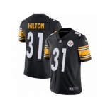 Men Nike Pittsburgh Steelers #31 Mike Hilton Black Team Color Vapor Untouchable Limited Player NFL Jersey