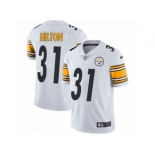 Men Nike Pittsburgh Steelers #31 Mike Hilton White Vapor Untouchable Limited Player NFL Jersey