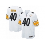 Men Nike Pittsburgh Steelers #40 Mike Hilton Game White NFL Jersey