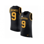 Men Nike Pittsburgh Steelers #9 Chris Boswell Black Rush Player Name & Number Tank Top NFL Jersey