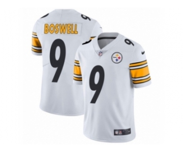 Men Nike Pittsburgh Steelers #9 Chris Boswell White Vapor Untouchable Limited Player NFL Jersey