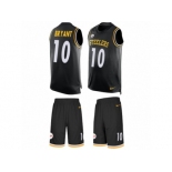 Men's Nike Pittsburgh Steelers #10 Martavis Bryant Limited Black Tank Top Suit NFL Jersey