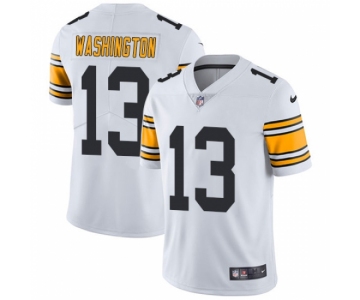 Men's Nike Pittsburgh Steelers #13 James Washington White Vapor Untouchable Limited Player NFL Jersey