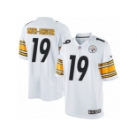 Men's Nike Pittsburgh Steelers #19 JuJu Smith-Schuster Limited White NFL Jersey