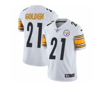 Men's Nike Pittsburgh Steelers #21 Robert Golden Vapor Untouchable Limited White NFL Jersey