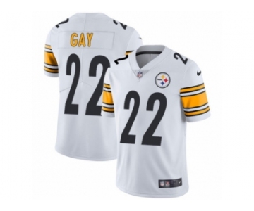 Men's Nike Pittsburgh Steelers #22 William Gay Vapor Untouchable Limited White NFL Jersey