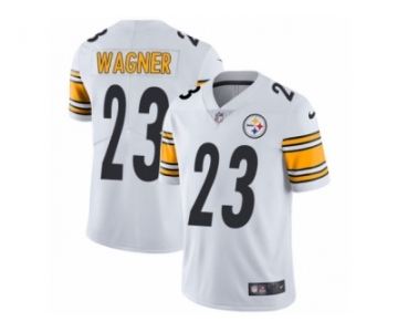 Men's Nike Pittsburgh Steelers #23 Mike Wagner Vapor Untouchable Limited White NFL Jersey