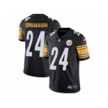 Men's Nike Pittsburgh Steelers #24 Coty Sensabaugh Black Team Color Vapor Untouchable Limited Player NFL Jersey