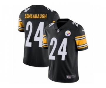 Men's Nike Pittsburgh Steelers #24 Coty Sensabaugh Black Team Color Vapor Untouchable Limited Player NFL Jersey