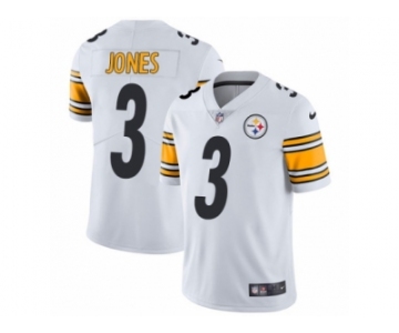 Men's Nike Pittsburgh Steelers #3 Landry Jones Vapor Untouchable Limited White NFL Jersey