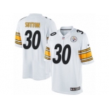 Men's Nike Pittsburgh Steelers #30 Cameron Sutton Limited White NFL Jersey