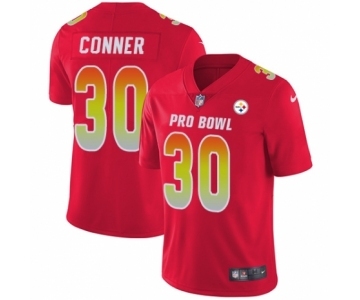 Men's Nike Pittsburgh Steelers #30 James Conner Limited Red AFC 2019 Pro Bowl NFL Jersey