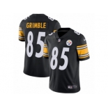 Men's Nike Pittsburgh Steelers #85 Xavier Grimble Vapor Untouchable Limited Black Team Color NFL Jersey