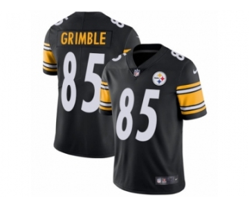 Men's Nike Pittsburgh Steelers #85 Xavier Grimble Vapor Untouchable Limited Black Team Color NFL Jersey