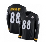 Men's Nike Pittsburgh Steelers #88 Darrius Heyward-Bey Limited Black Therma Long Sleeve NFL Jersey