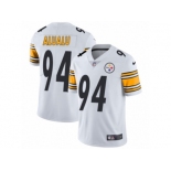 Men's Nike Pittsburgh Steelers #94 Tyson Alualu Vapor Untouchable Limited White NFL Jersey