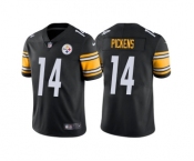 Men's Pittsburgh Steelers #14 George Pickens Black Vapor Untouchable Limited Stitched Jersey