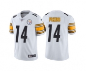 Men's Pittsburgh Steelers #14 George Pickens White Vapor Untouchable Limited Stitched Jersey