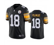 Men's Pittsburgh Steelers #18 John Rhys Plumlee Black Vapor Untouchable Limited Football Stitched Jersey