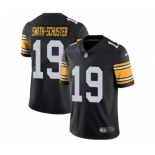 Men's Pittsburgh Steelers #19 JuJu Smith-Schuster Black Alternate Vapor Untouchable Limited Player Football Jersey