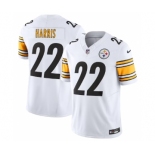 Men's Pittsburgh Steelers #22 Najee Harris White 2023 F.U.S.E. Vapor Untouchable Limited Football Stitched Jersey