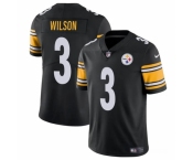 Men's Pittsburgh Steelers #3 Russell Wilson Black Vapor Untouchable Limited Football Stitched Jersey