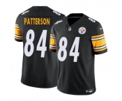 Men's Pittsburgh Steelers #84 Cordarrelle Patterson Black 2024 F.U.S.E. Vapor Untouchable Limited Football Stitched Jersey