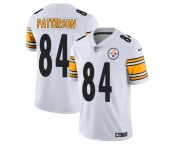 Men's Pittsburgh Steelers #84 Cordarrelle Patterson White Vapor Untouchable Limited Football Stitched Jersey