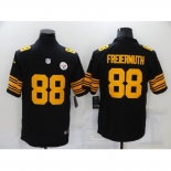 Men's Pittsburgh Steelers #88 Pat Freiermuth Black Limited Jersey