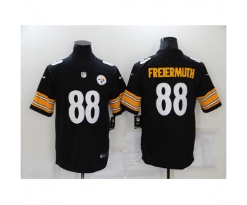 Men's Pittsburgh Steelers #88 Pat Freiermuth Nike Black Limited Jersey