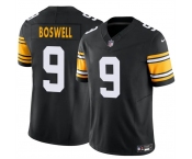 Men's Pittsburgh Steelers #9 Chris Boswell Black 2024 F.U.S.E. Alternate Vapor Untouchable Limited Football Stitched Jersey