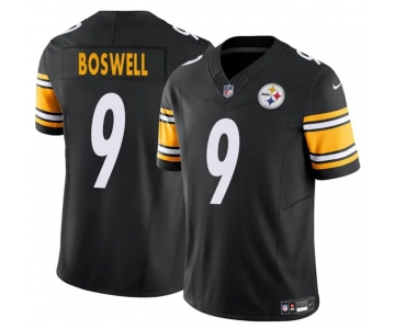 Men's Pittsburgh Steelers #9 Chris Boswell Black 2024 F.U.S.E. Vapor Untouchable Limited Football Stitched Jersey