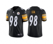 Men's Pittsburgh Steelers #98 DeMarvin Leal Black Vapor Untouchable Limited Stitched Jersey