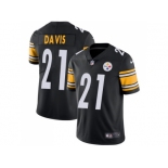 Nike Pittsburgh Steelers #21 Sean Davis Black Team Color Men Stitched NFL Vapor Untouchable Limited Jersey