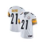 Nike Pittsburgh Steelers #21 Sean Davis White Men Stitched NFL Vapor Untouchable Limited Jersey