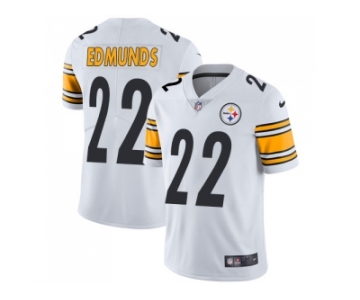 Nike Pittsburgh Steelers #22 Terrell Edmunds White Men Stitched NFL Vapor Untouchable Limited Jersey